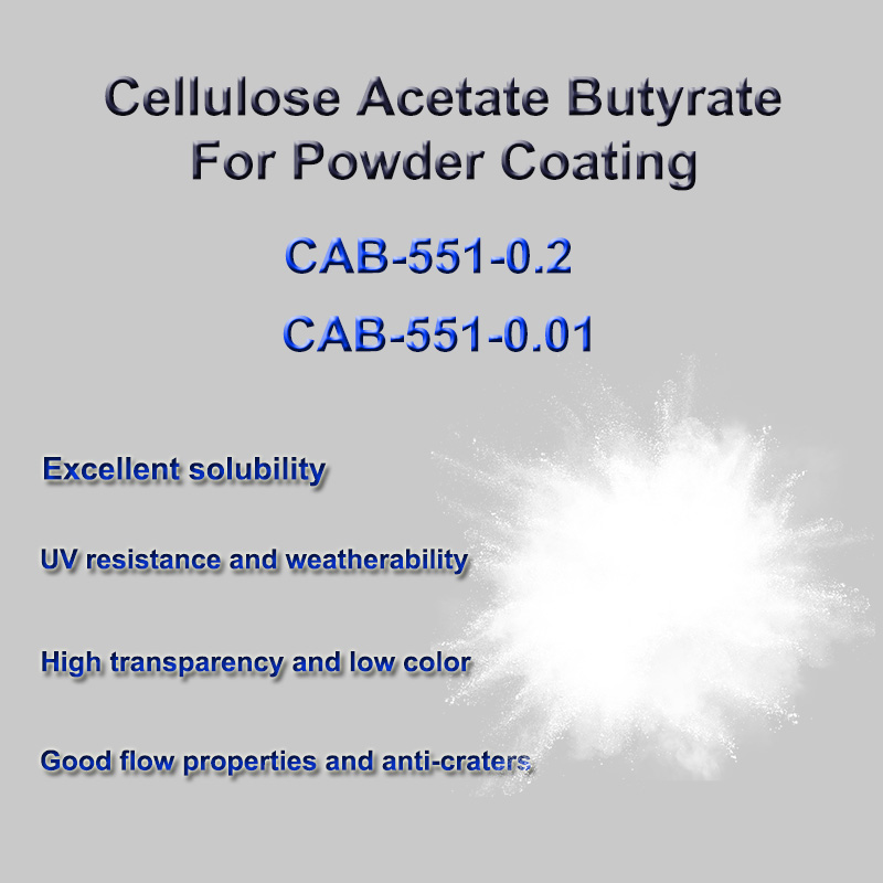 Cellulose Acetate Butyrate for Powder coating
