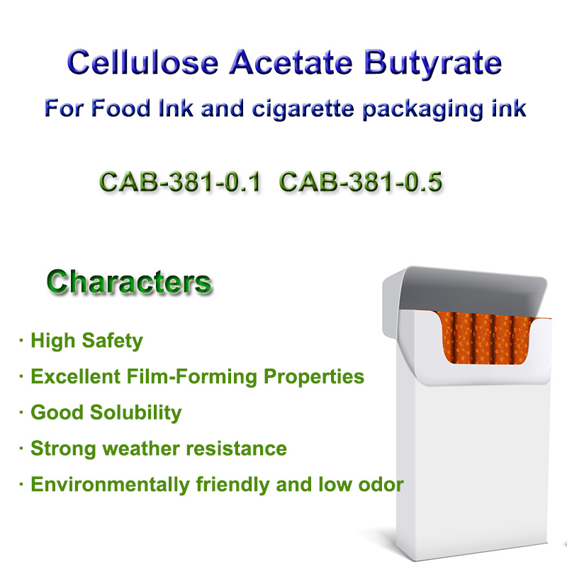 Food ink and cigarette packaging ink grade Cellulose Acetate Butyrate