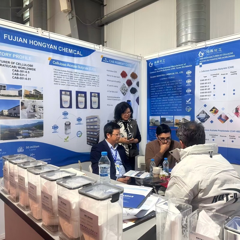 Our CAB-551 CAB-381 Impressives the 2025 Coatings Exhibition